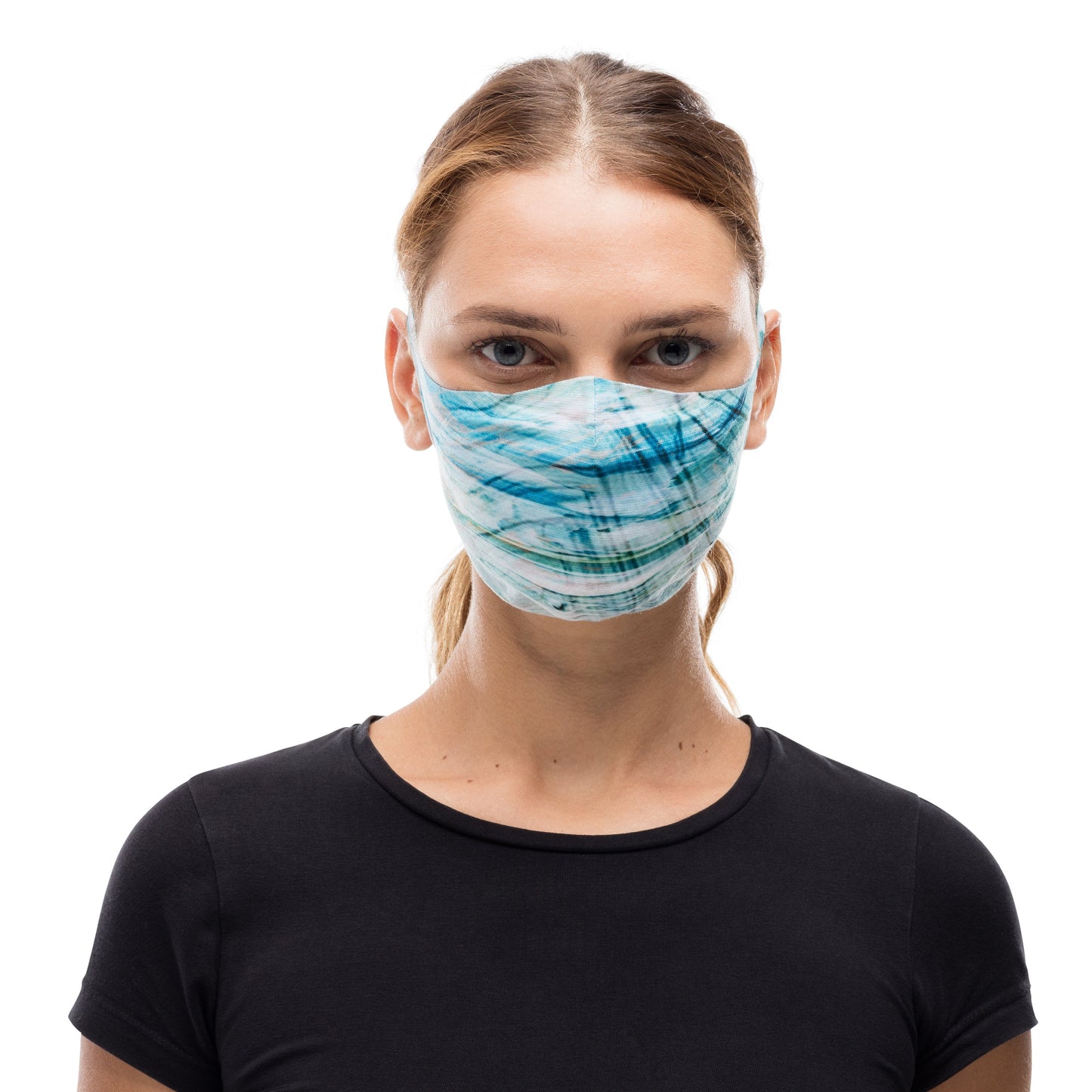 Buff Adult Filter Mask (Makrana Sky Blue)